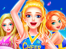 Cheerleader Magazine Dress Up Logo
