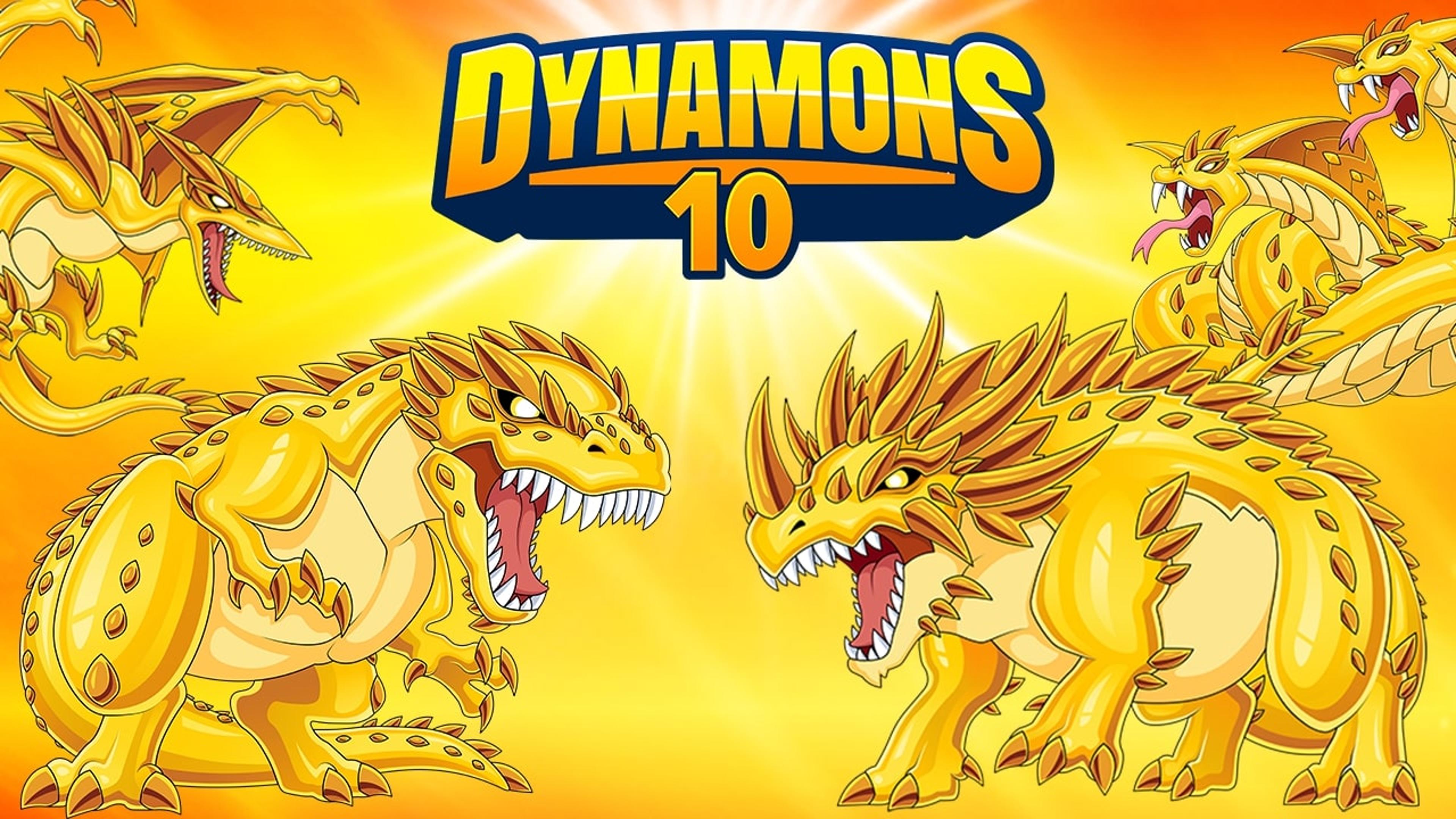 Dynamons 10 Logo