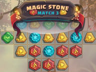 Magic Stone Match 3 Deluxe Logo