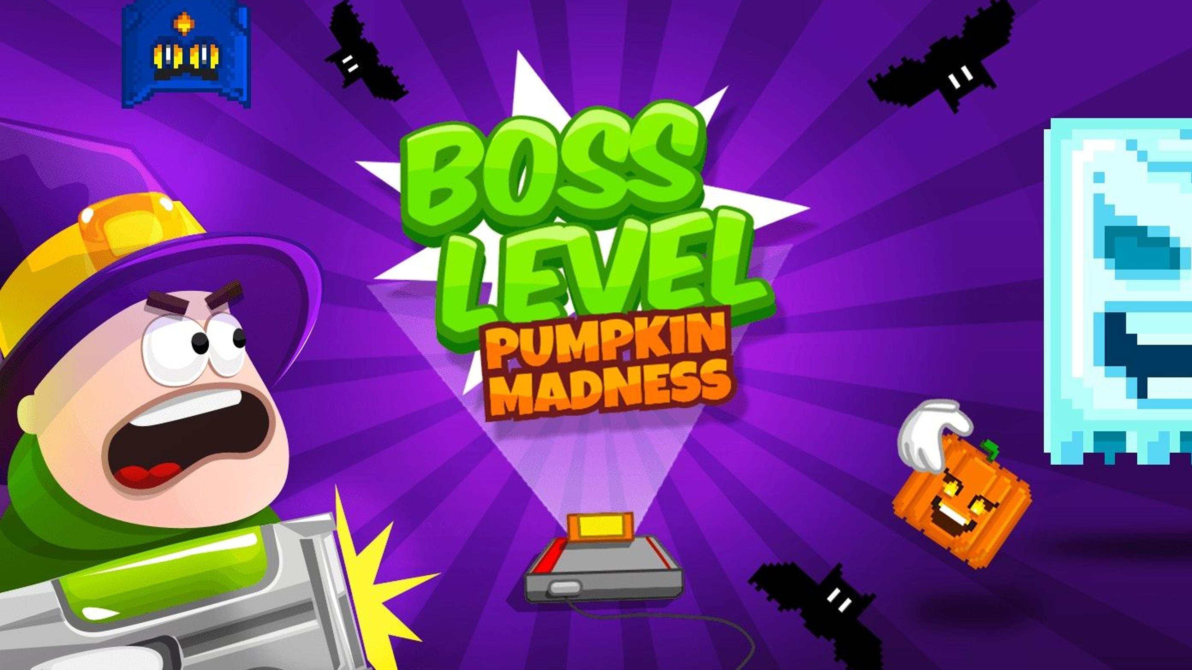 Boss Level - Pumpkin Madness Logo