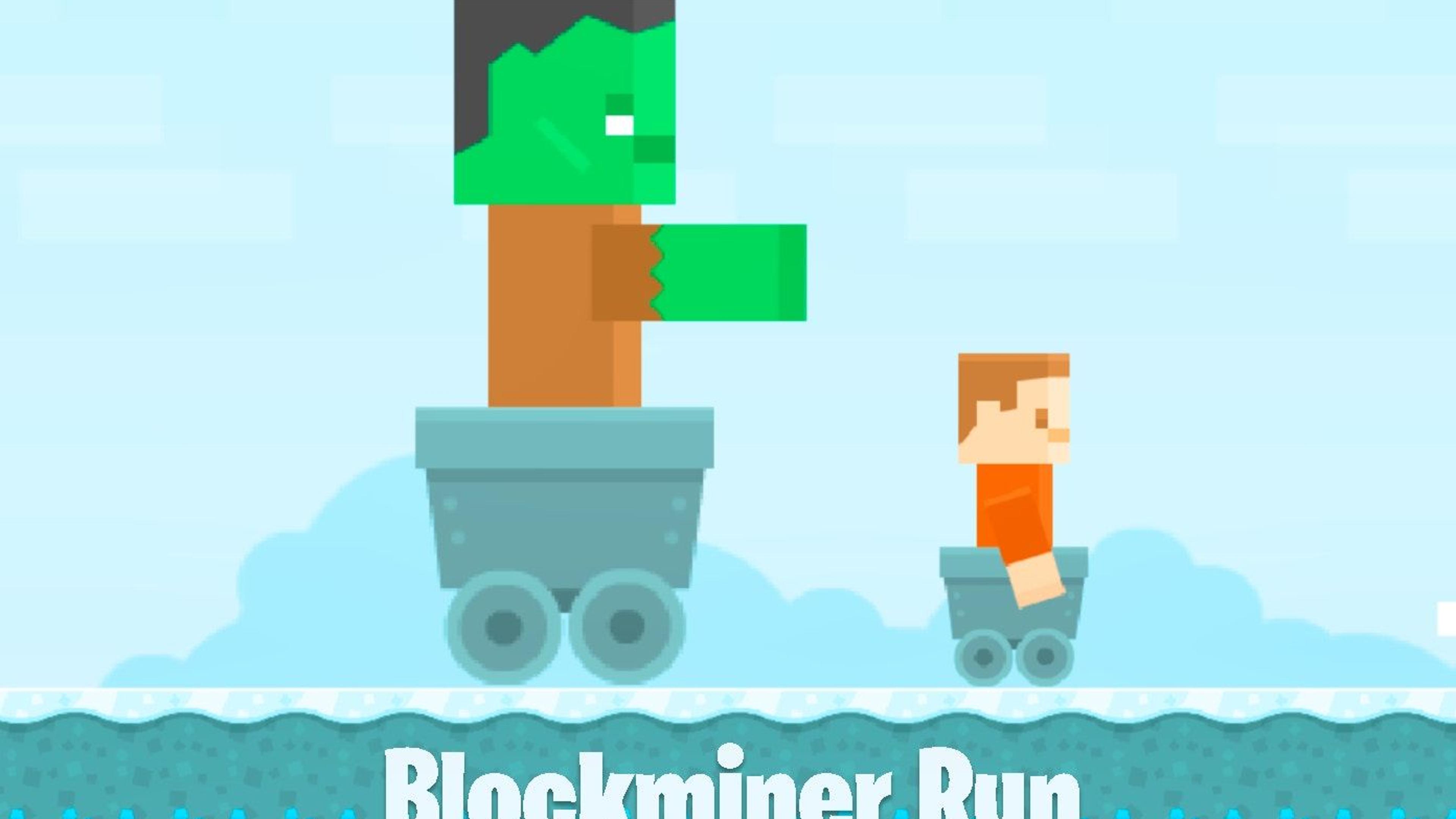 Blockminer Run Logo