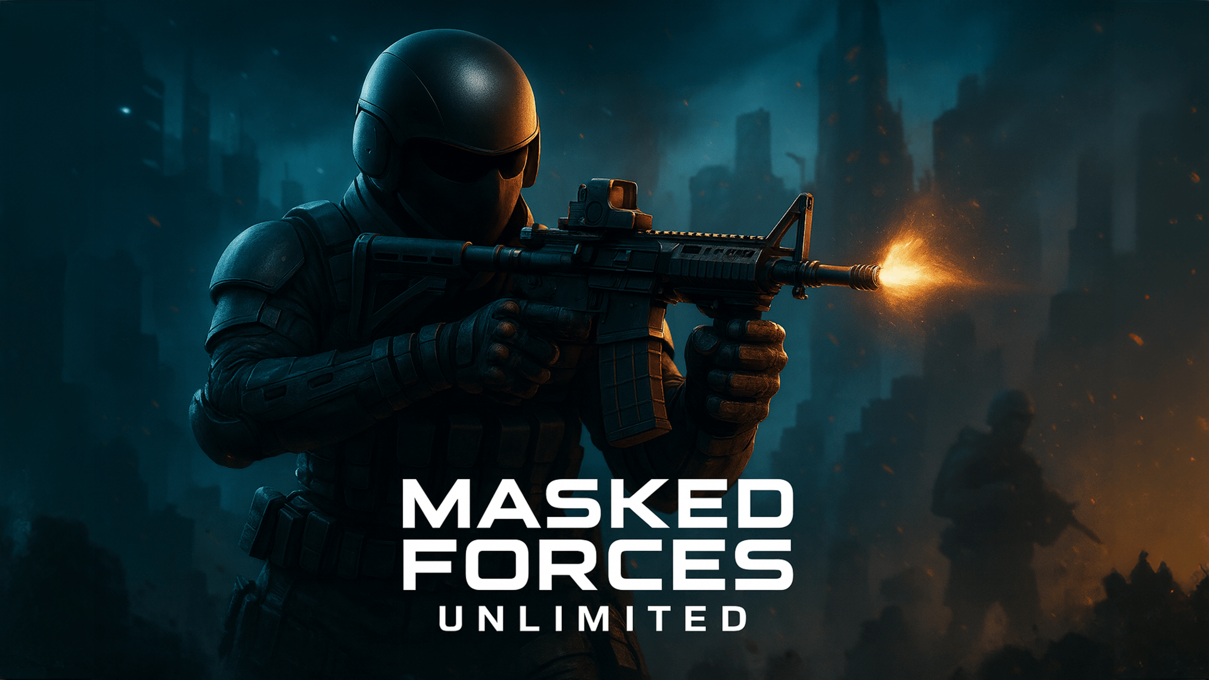 Masked Forces Unlimited Logo