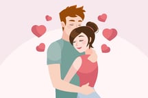 Couple in Love Jigsaw Logo