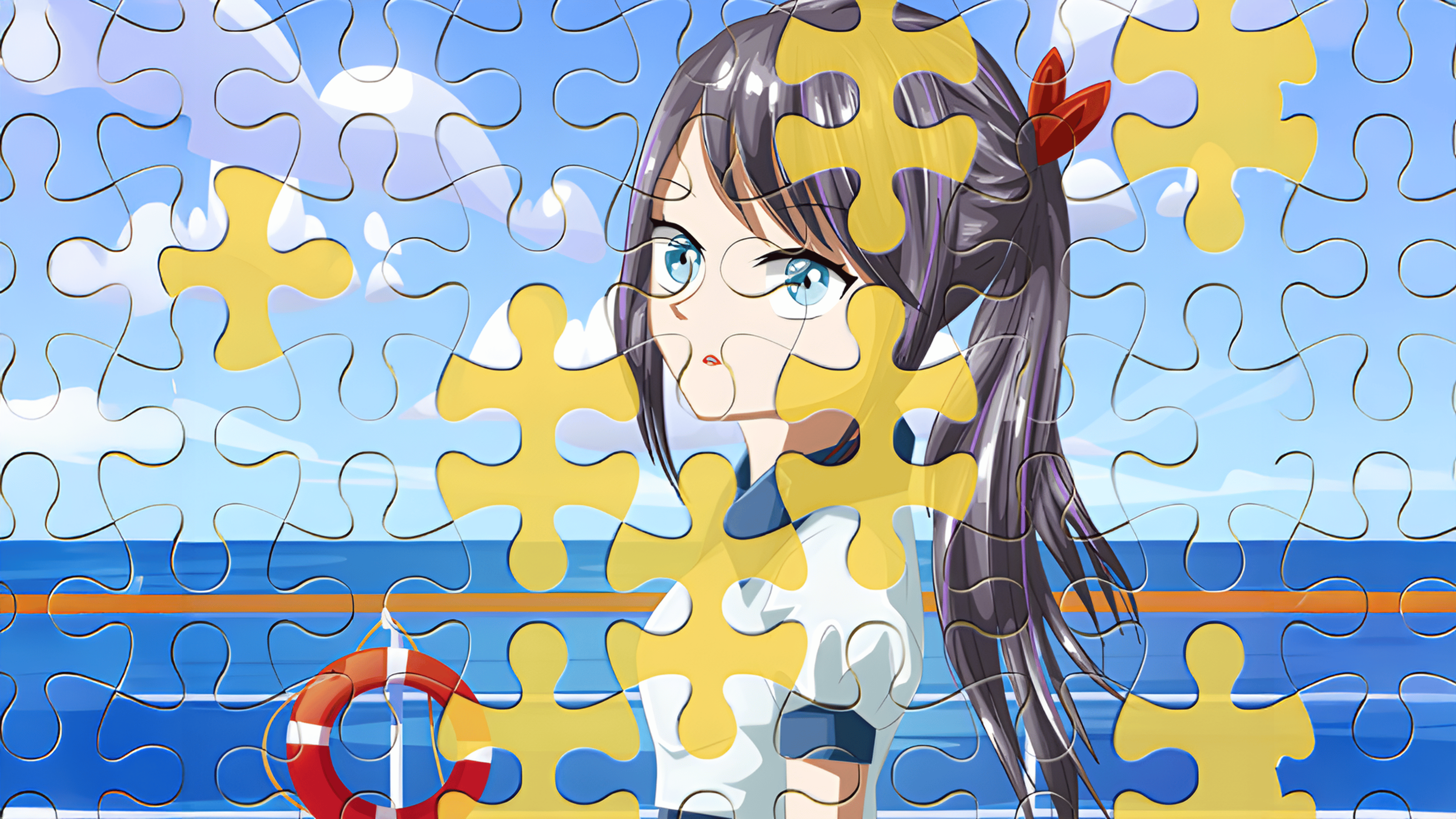 Anime Jigsaw Puzzles Logo
