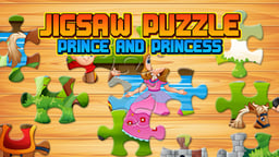 Prince And Princess Jigsaw Puzzle Logo