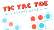 Tic Tac Toe Colors Game Logo