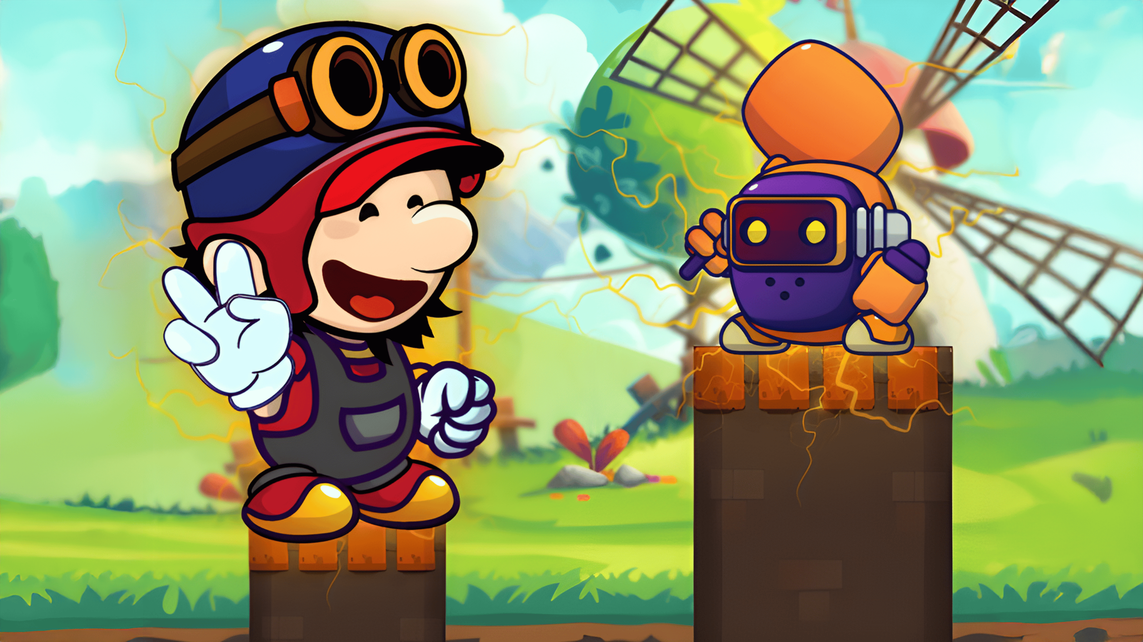 Hero Story - Monsters Crossing Logo