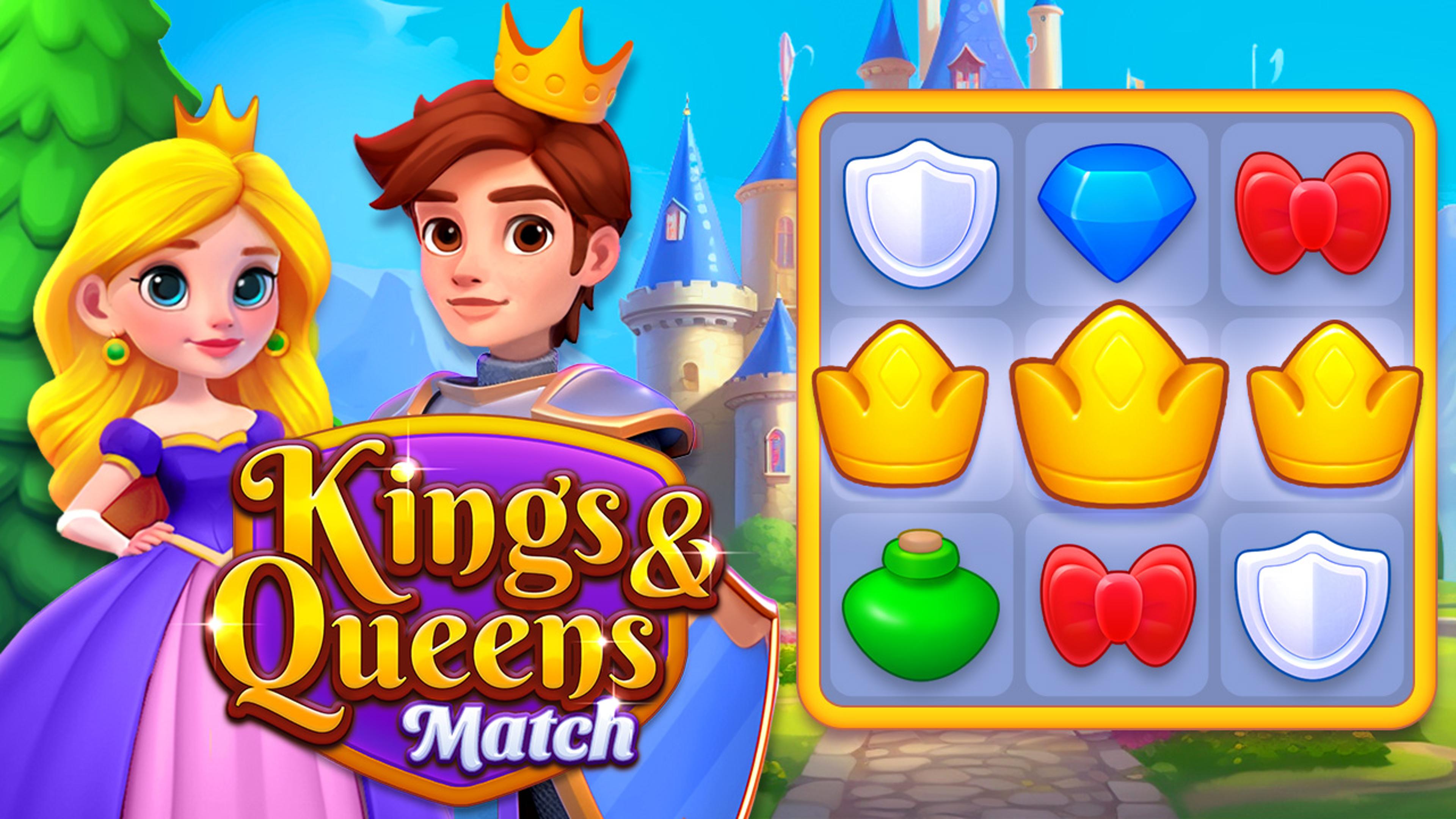 Kings and Queens Match Logo