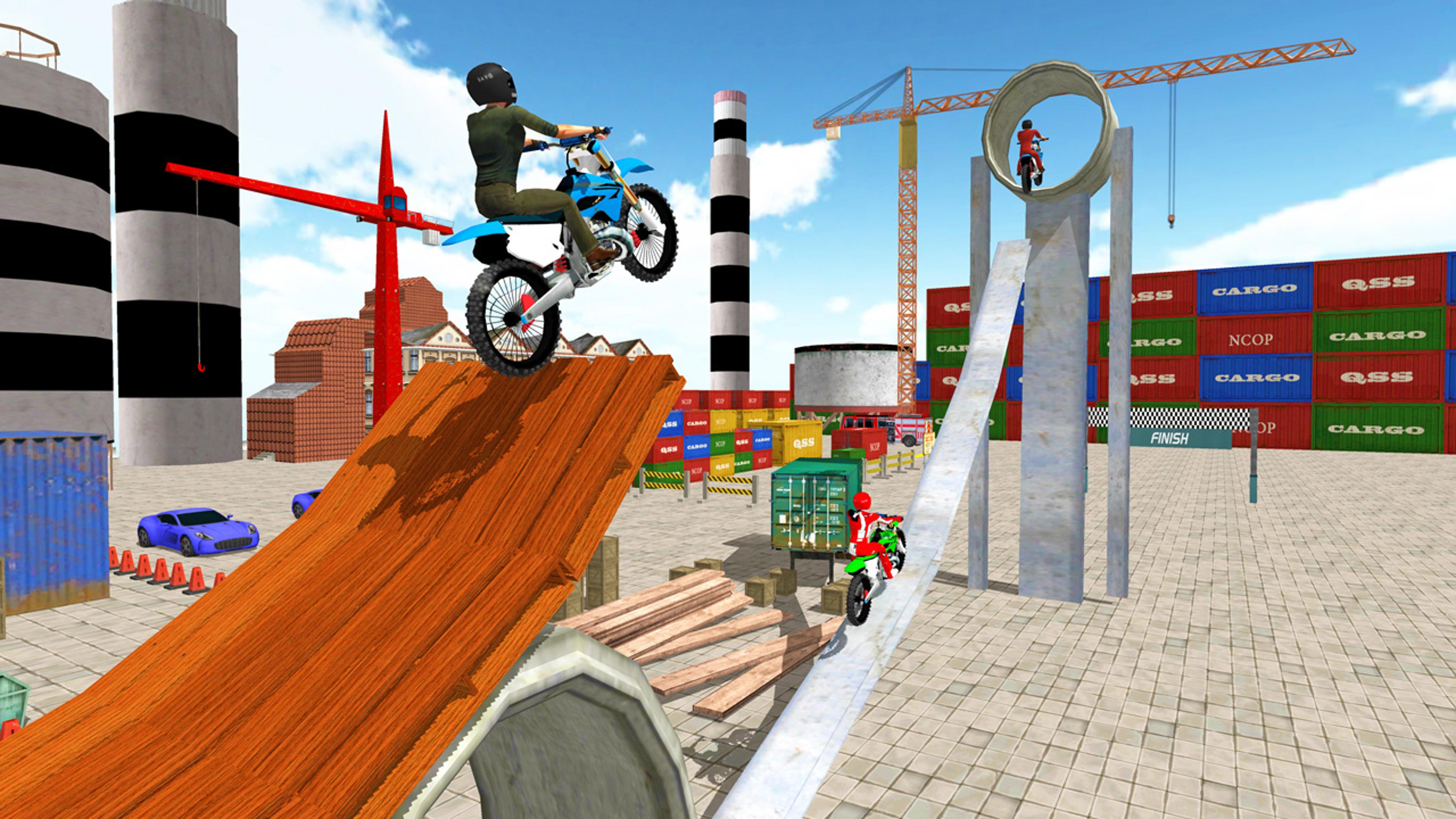 Dirt Bike Extreme Stunts Logo