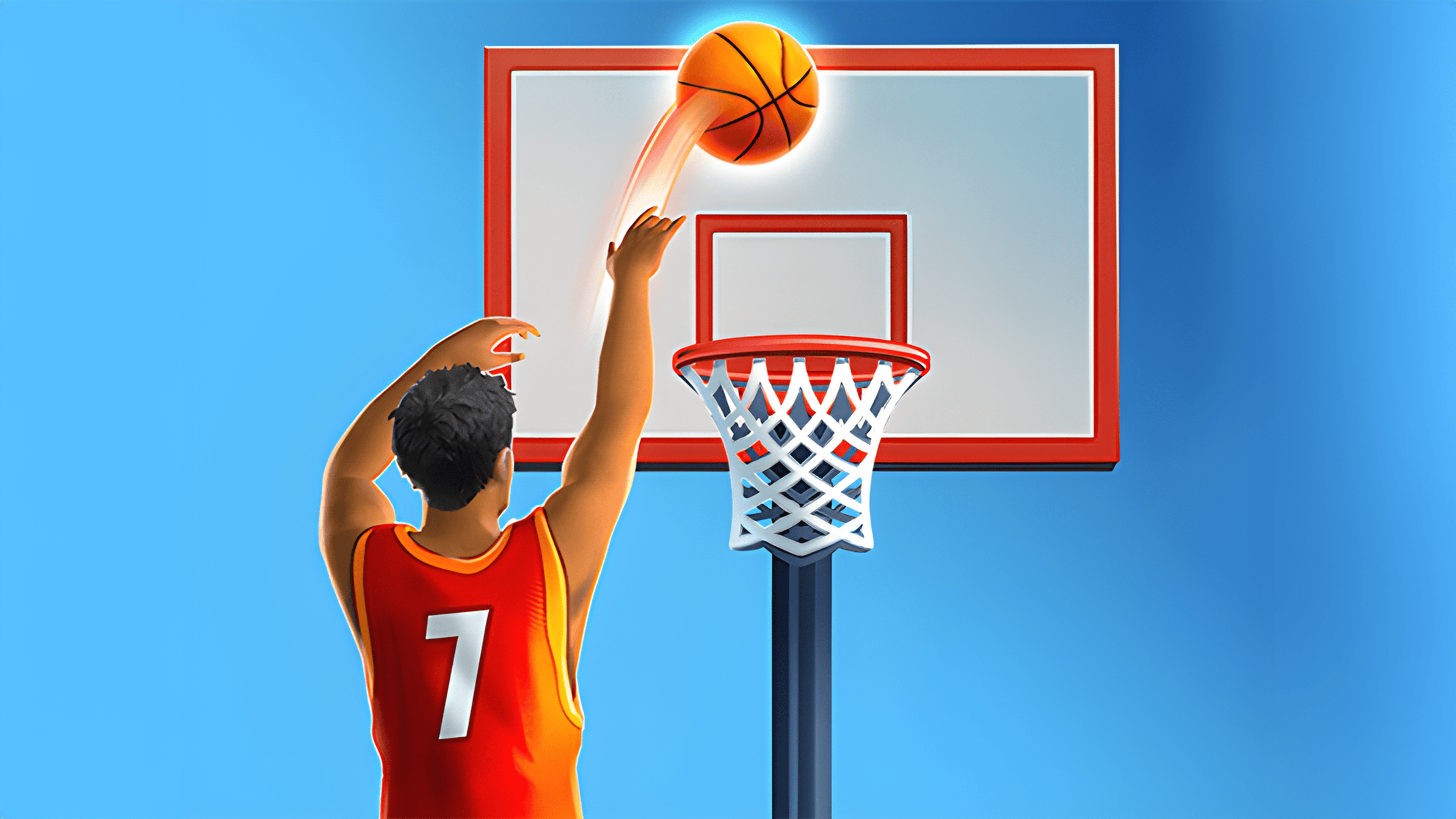 Basketball Tournament 3D Logo