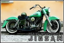 Heavy Motorbikes Jigsaw Logo