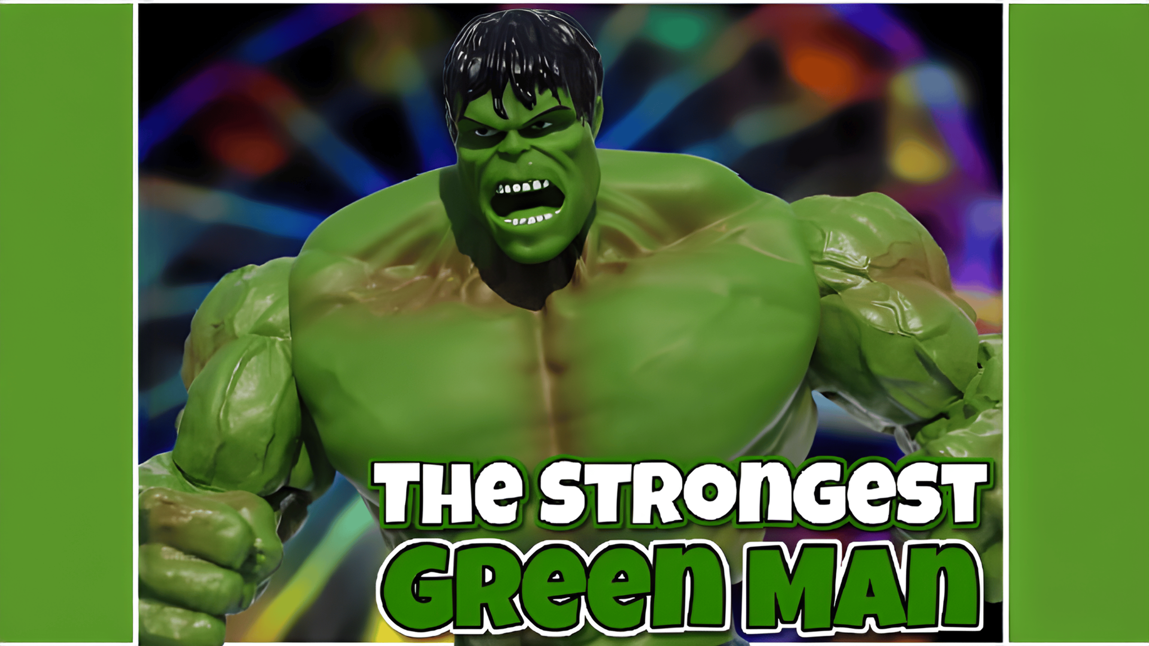 The Strongest Green Man Logo