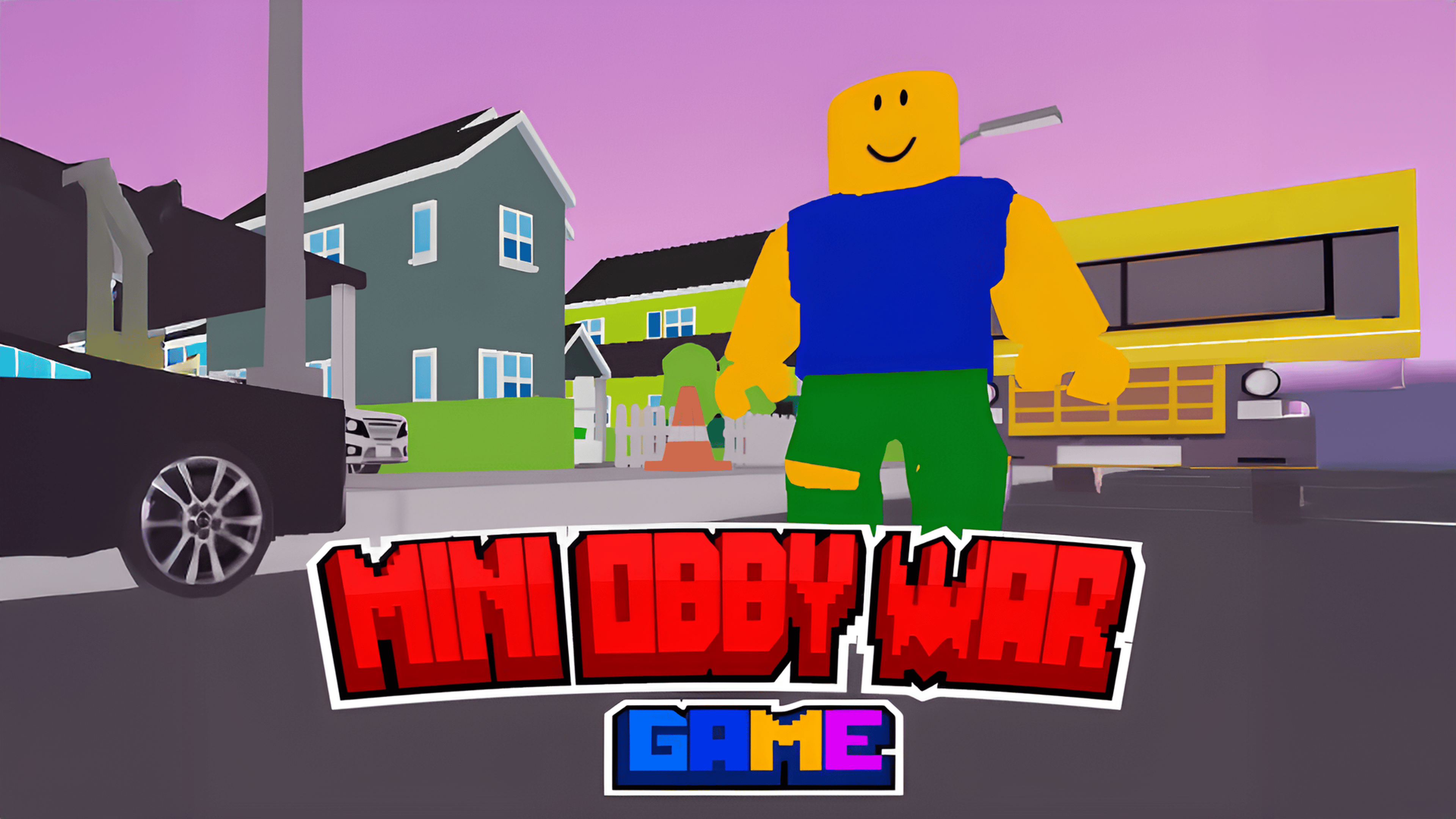 Mini Obby War Game Logo
