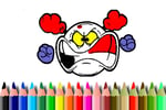 BTS Emoji Coloring Logo