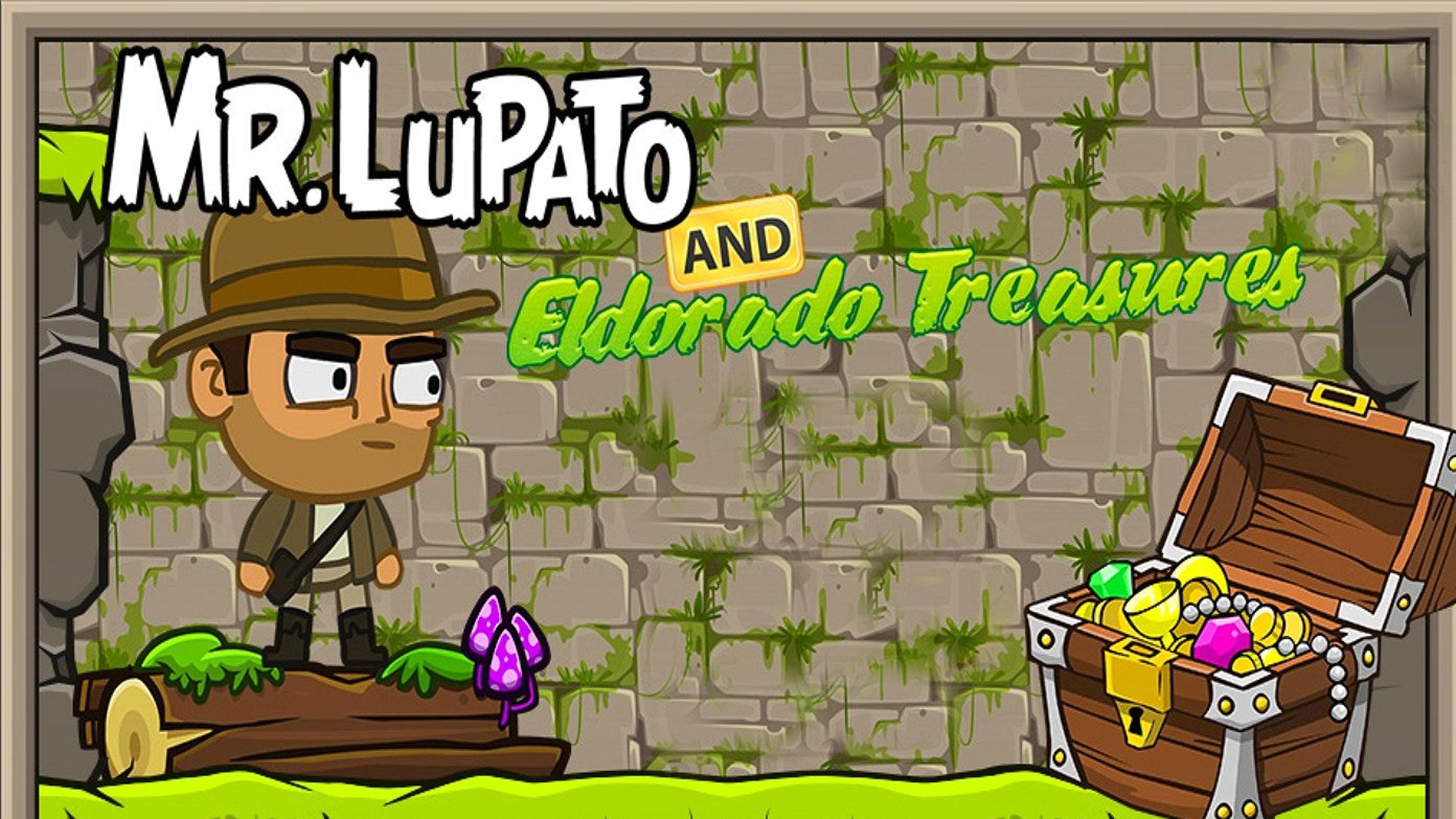 Mr. Lupato and Eldorado Treasures Logo