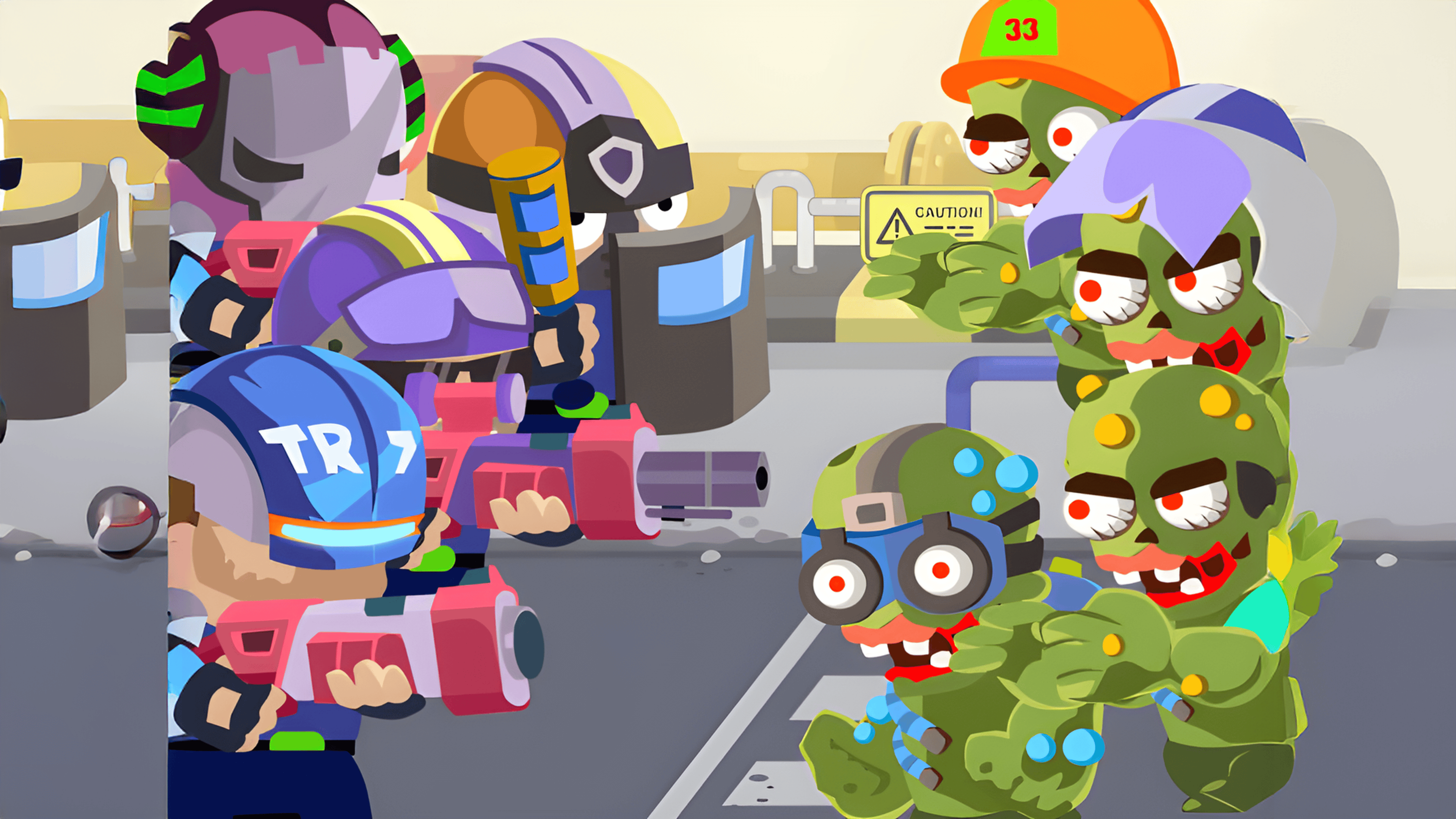 The Great Zombie Warzone Logo