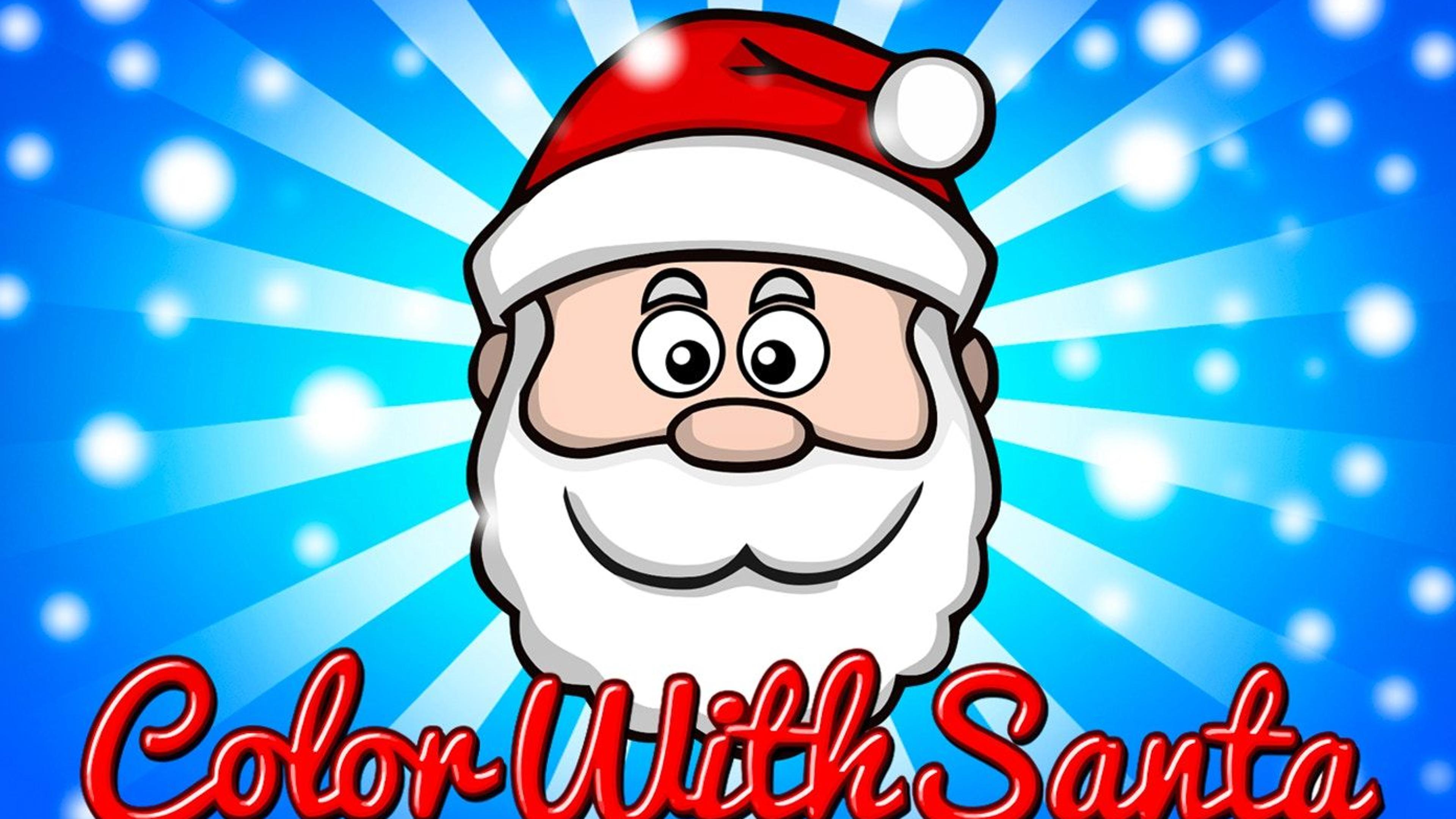 Color with Santa Logo