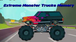 Extreme Monster Trucks Memory Logo