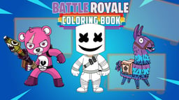 Battle Royale Coloring Book Logo