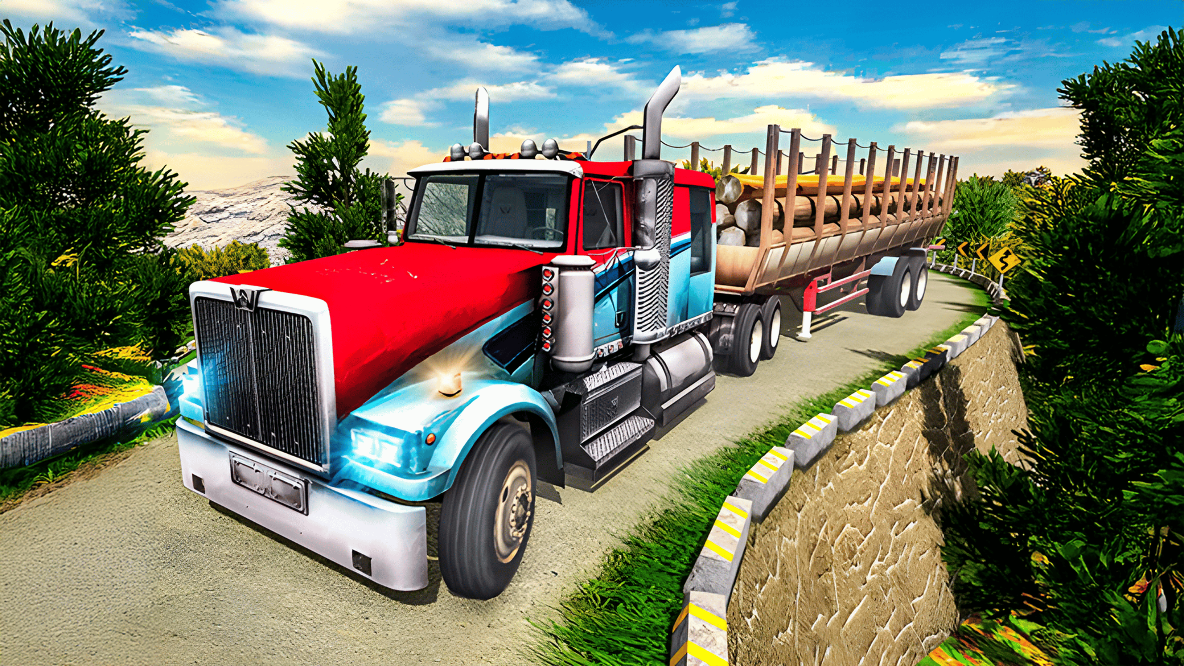 Euro Cargo Transporter Truck Driver Simulator 2019 Logo