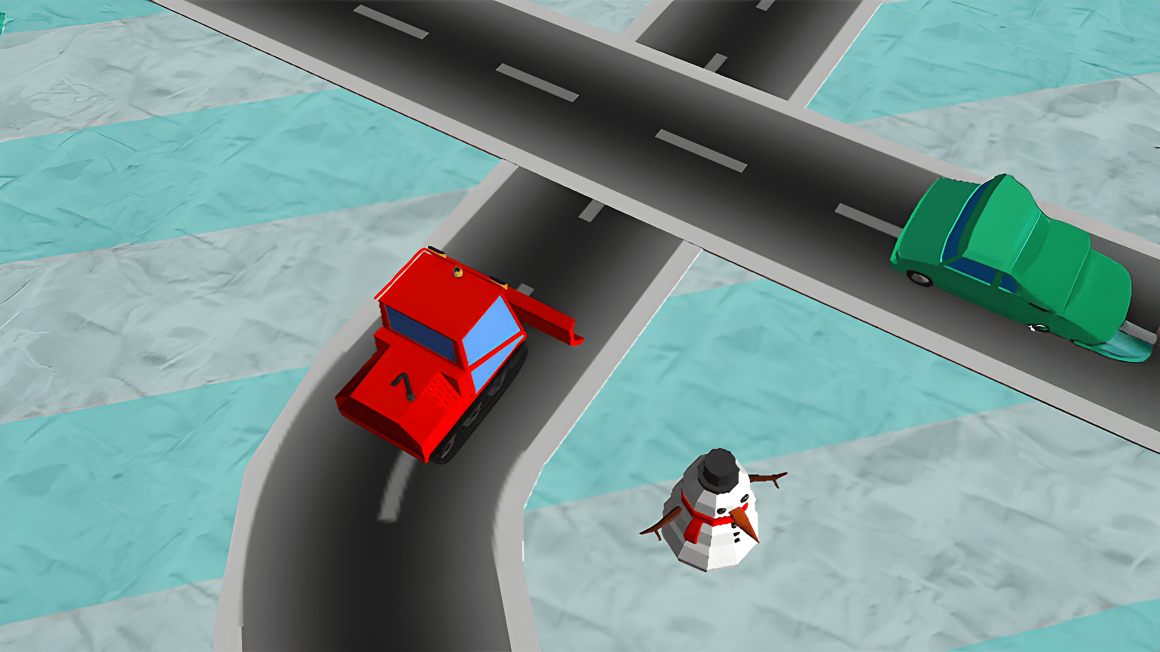 Traffic Run Christmas Logo