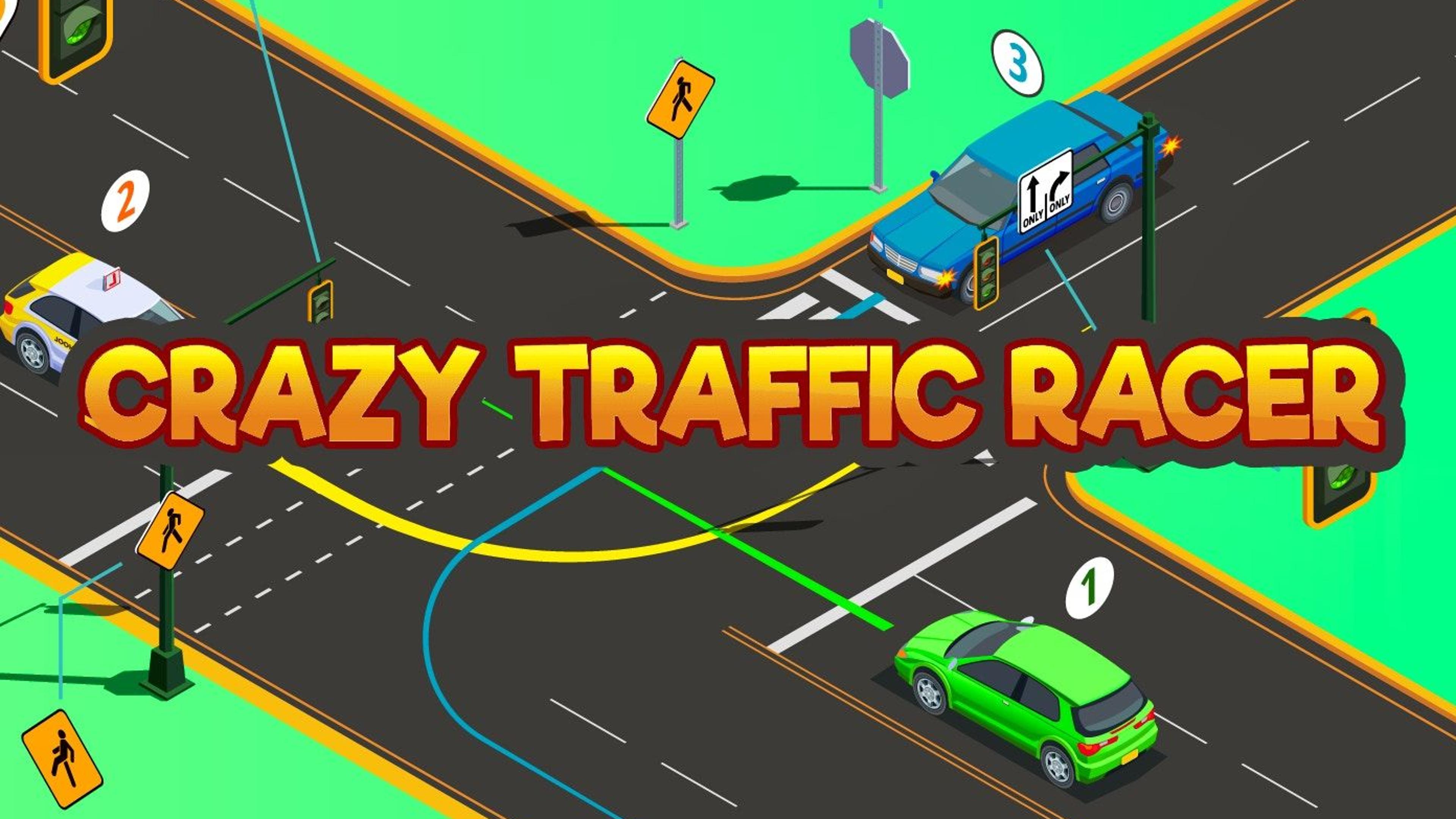 Crazy Traffic Racer Online Logo