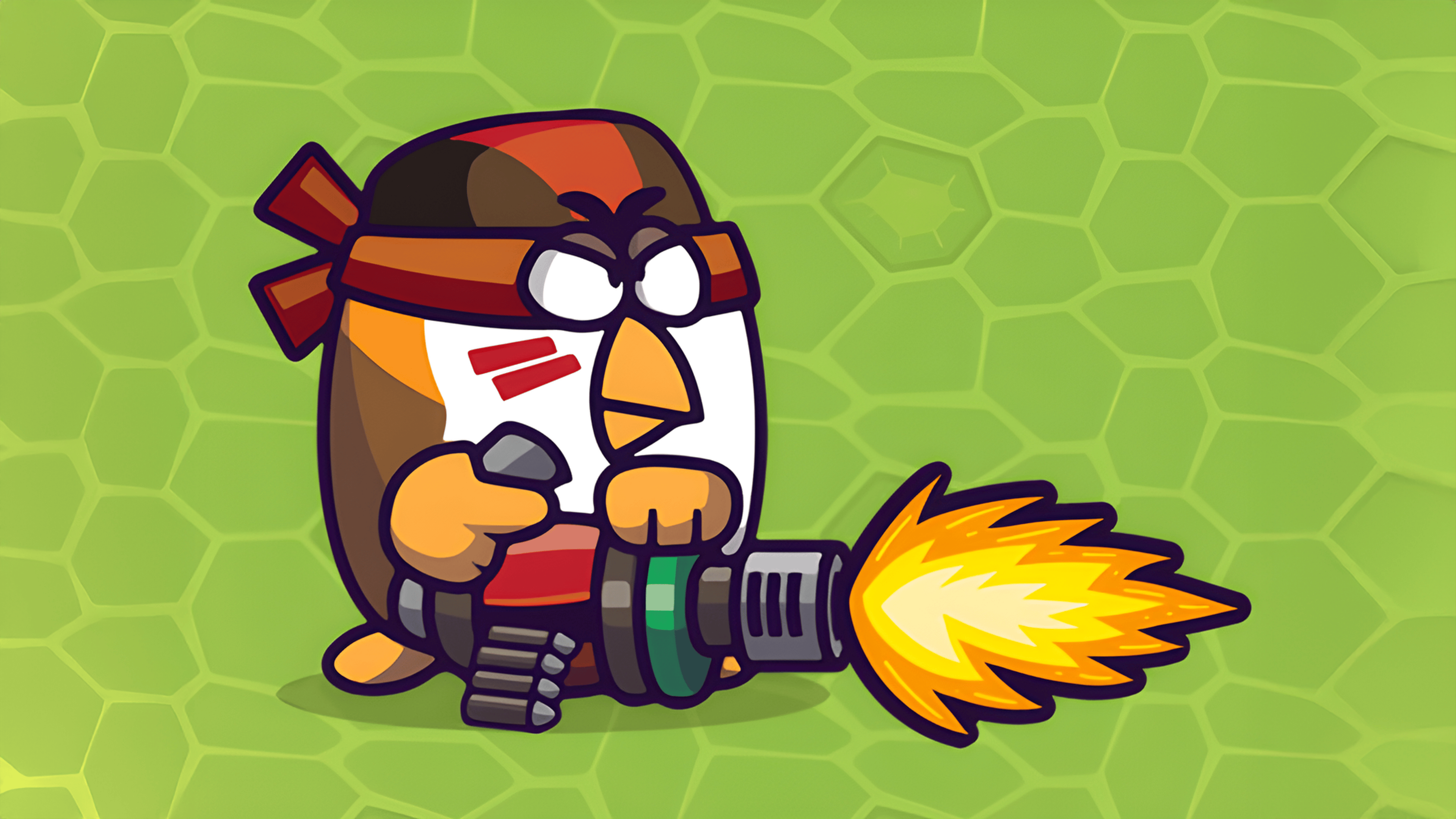 Chicken Wars Merge Guns Logo