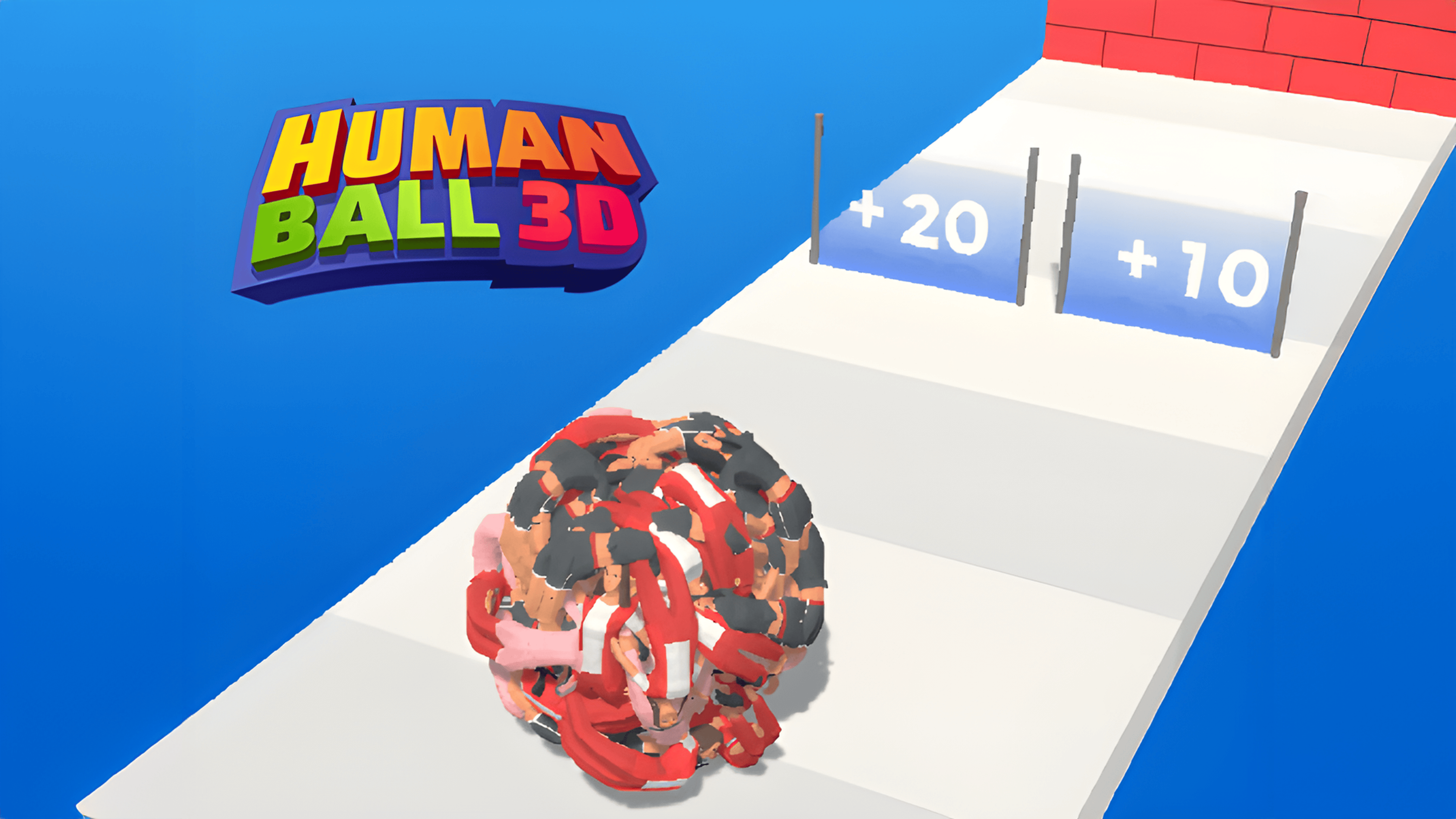 Human Ball 3D Logo
