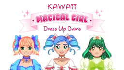 Kawaii Magical Girl Dress Up Game Logo