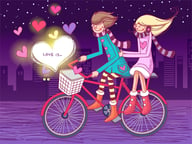 Love is Sweet Valentine 2 Puzzle Logo