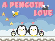 A Penguin Love Logo