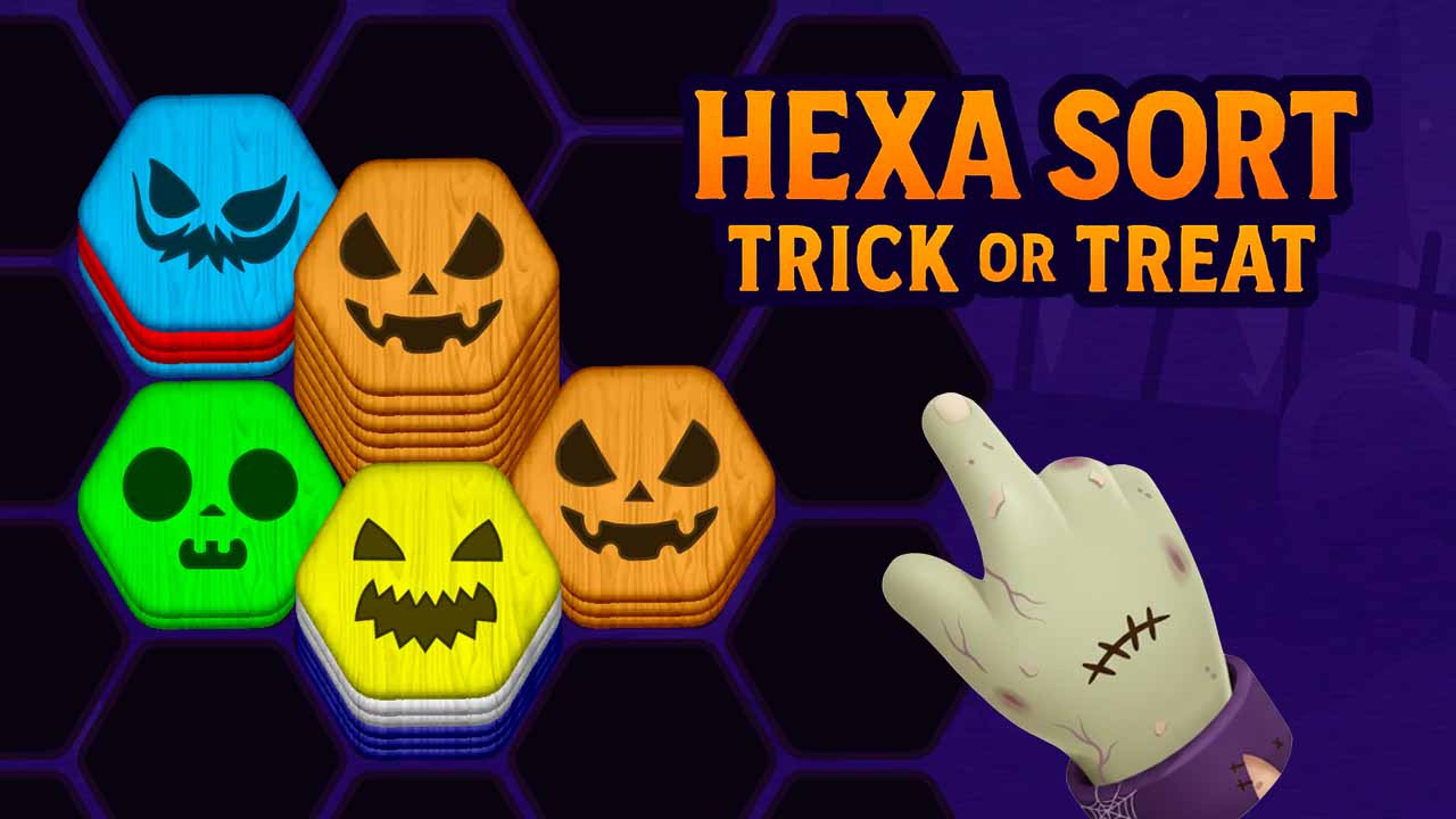 Hexa Sort Trick or Treat Logo