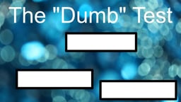 The Dumb Test Logo