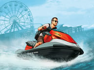 Jet Ski Puzzle Logo