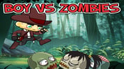 Boy vs Zombies  Logo