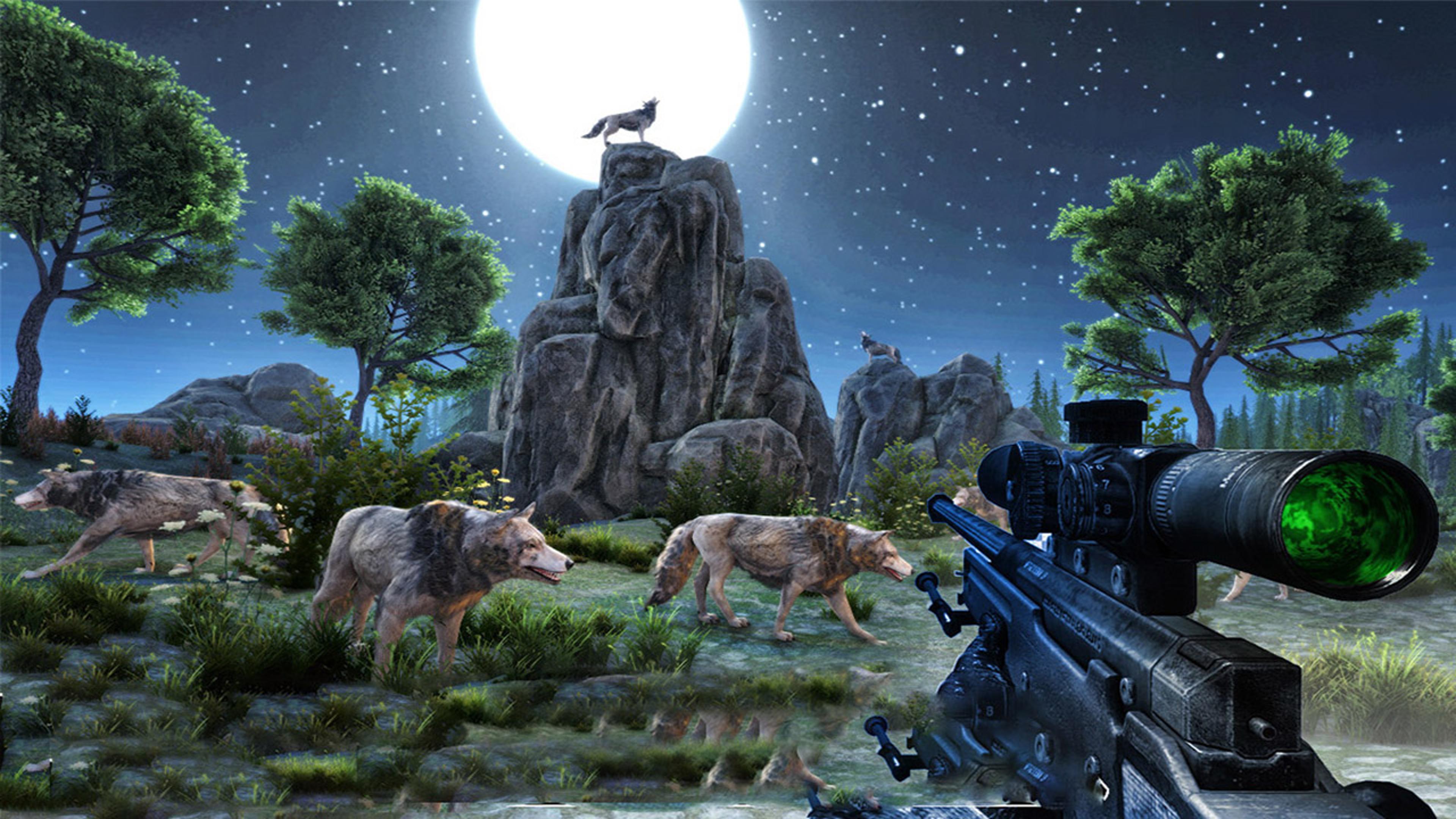 Fox Hunter Sniper JIGSAW  Logo