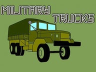 Military Trucks Coloring Logo