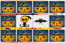 Memory Kids Halloween Game Logo