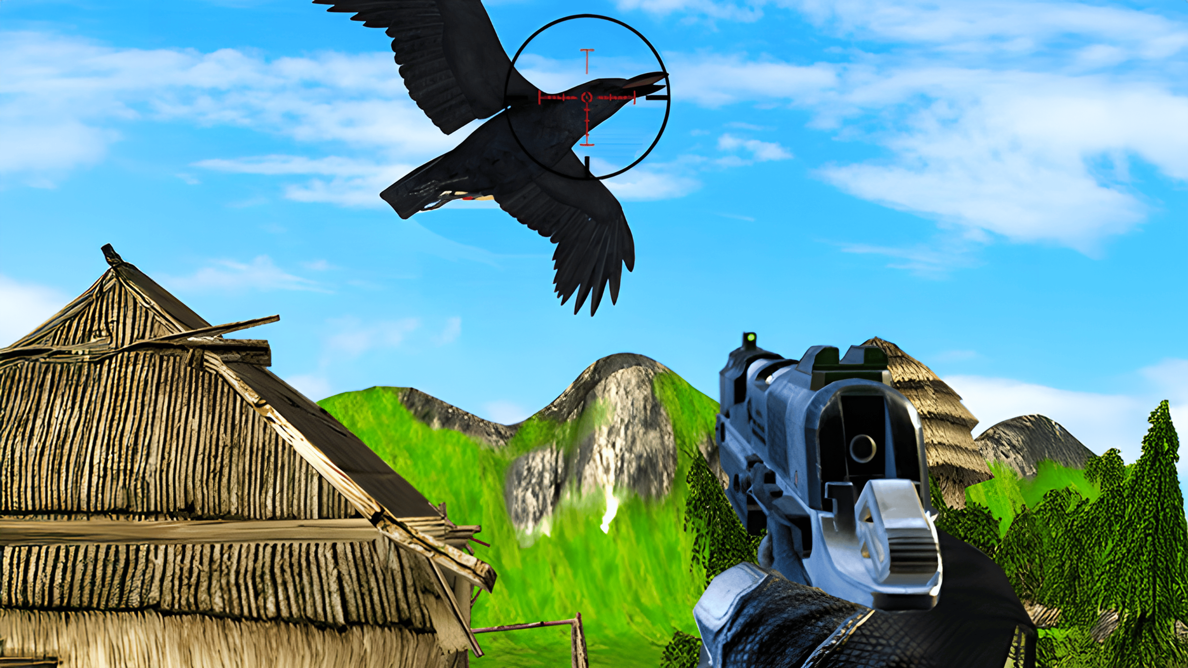 Chicken and Crow Shoot Logo