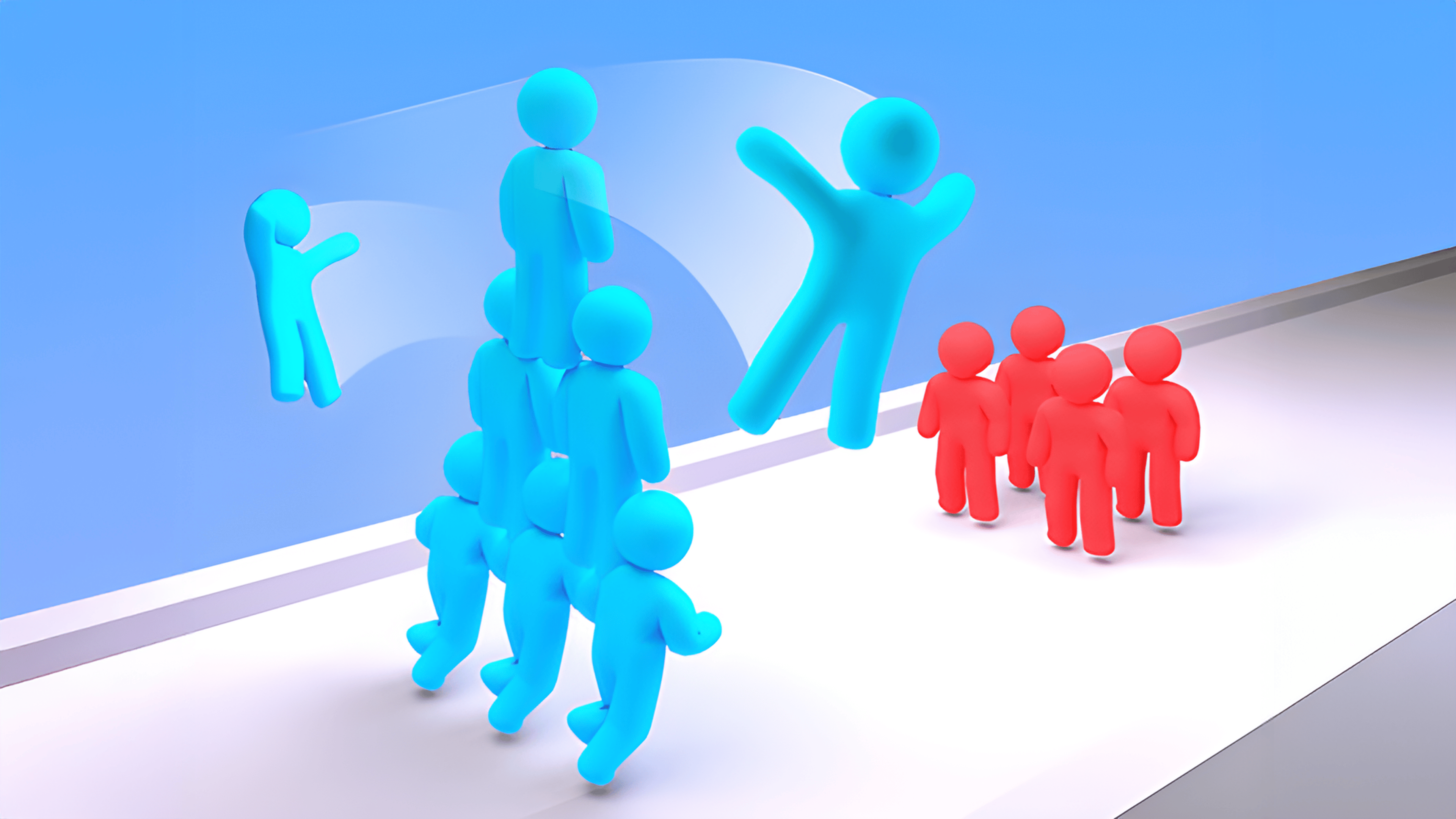 Crowd Stack Race 3D Logo