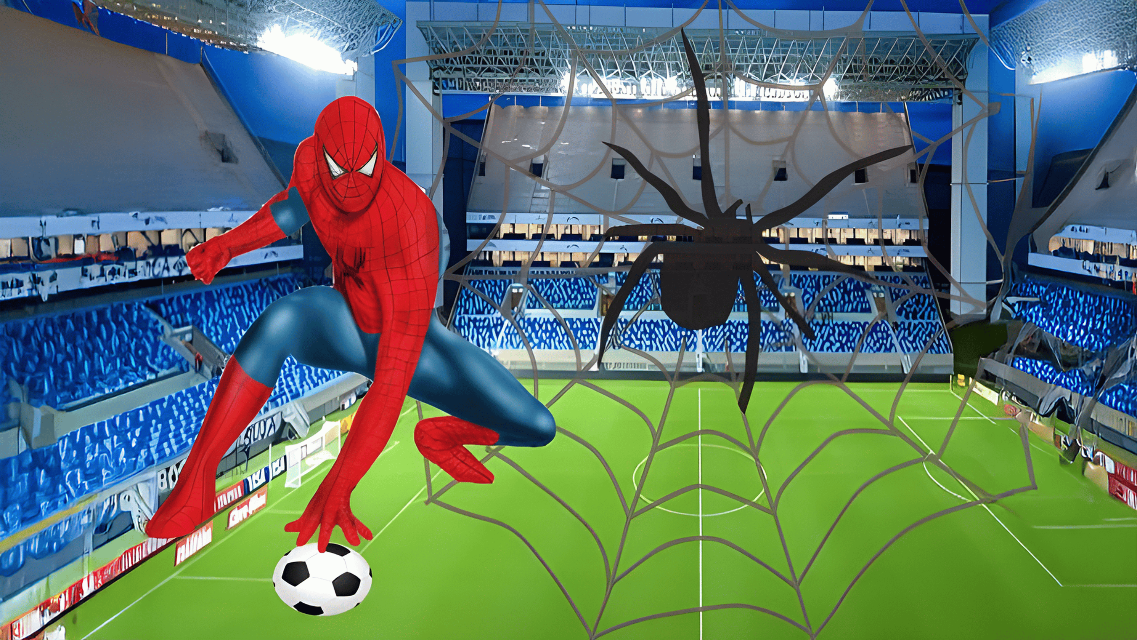 Spidy Soccer Logo