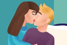 Hospital Kissing Logo