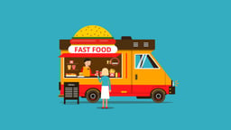 Food Truck Differences Logo