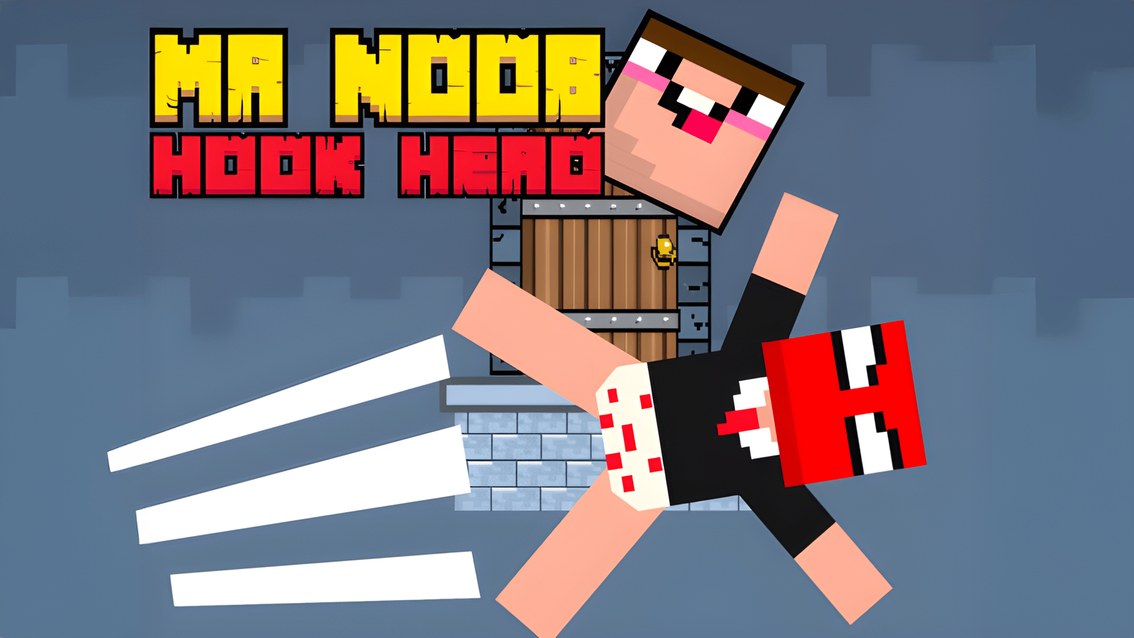 Mr Noob Hook Hero Logo