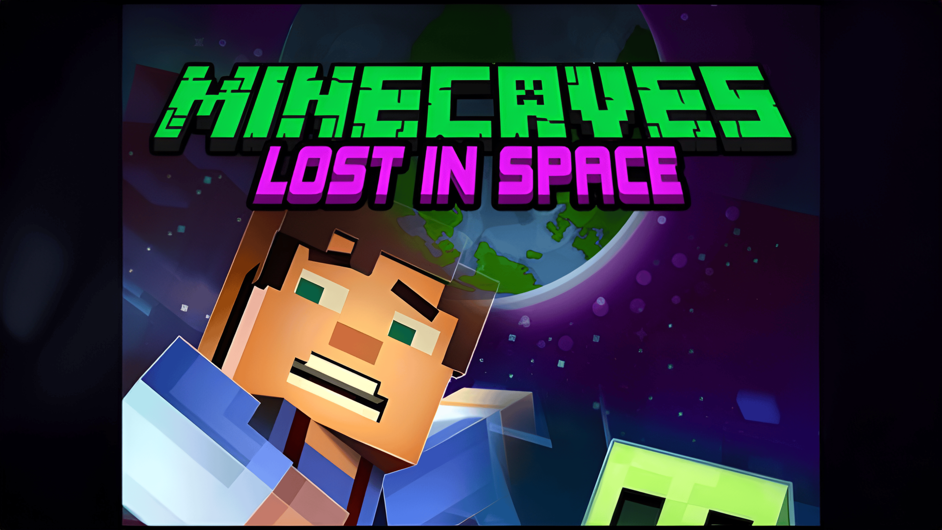 Minecaves Lost in Space Logo