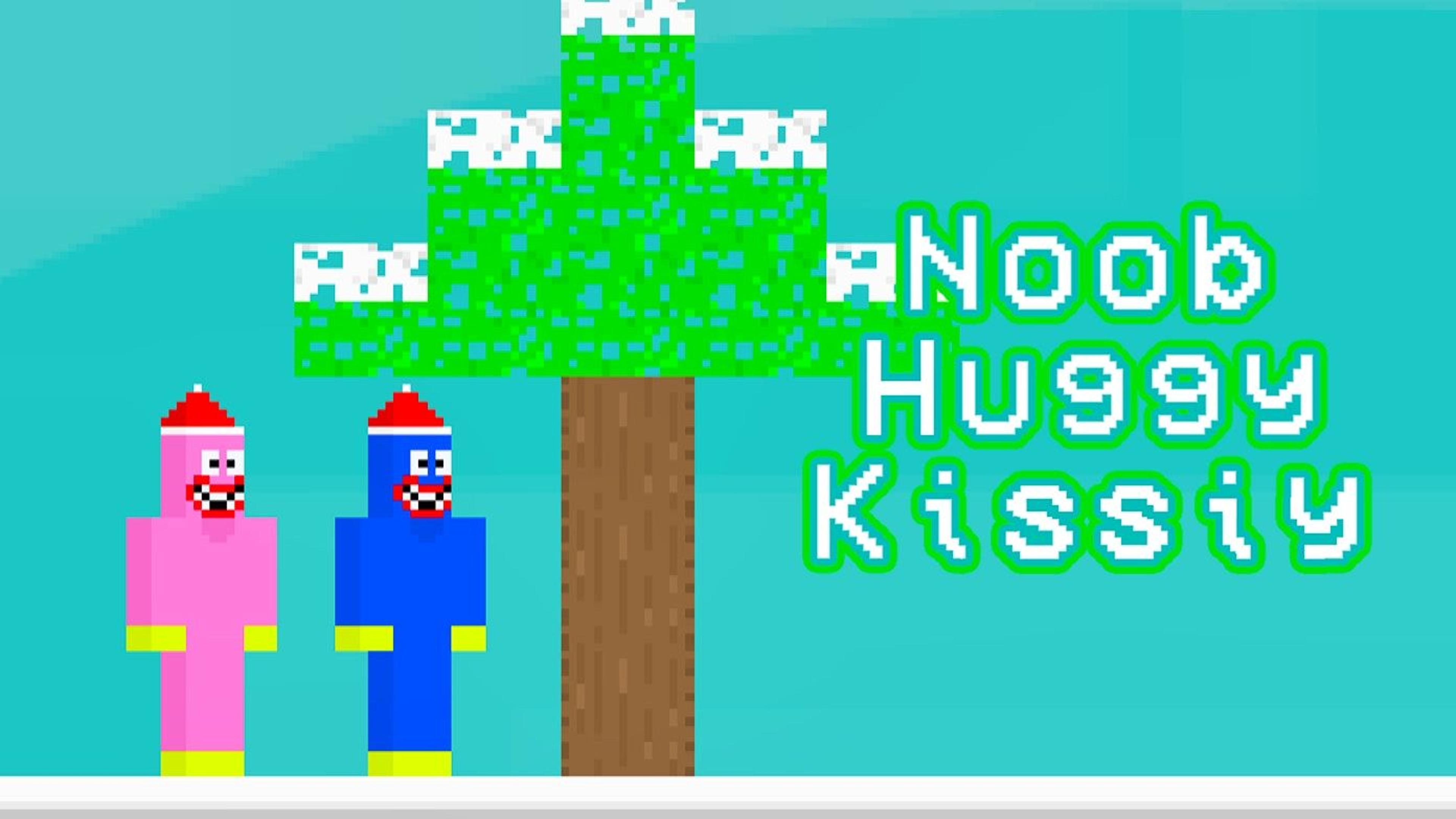 Noob Huggy Kissiy Logo