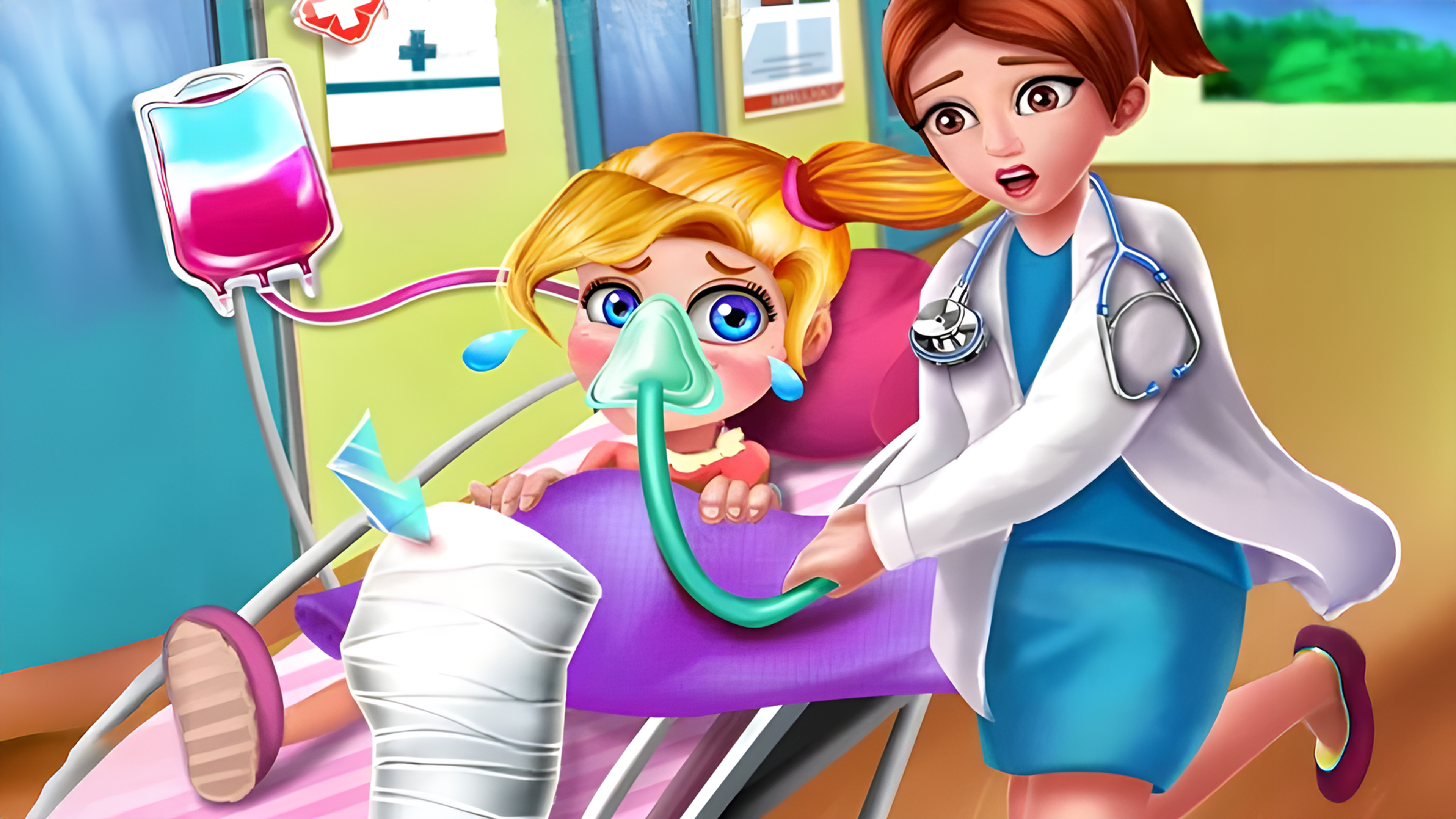 911 Ambulance Doctor Logo