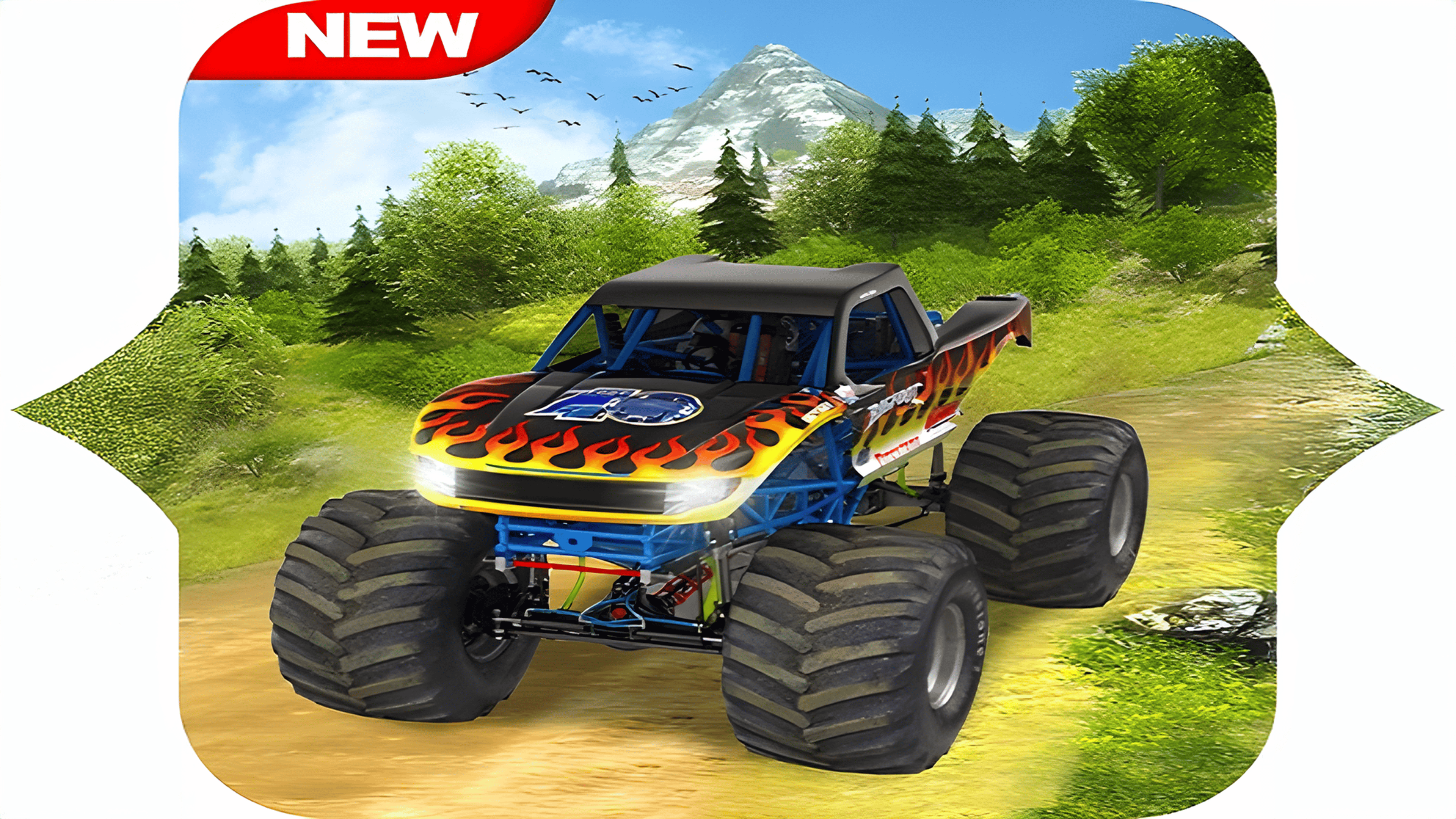 Xtreme Monster Truck Offroad Racing Game Logo