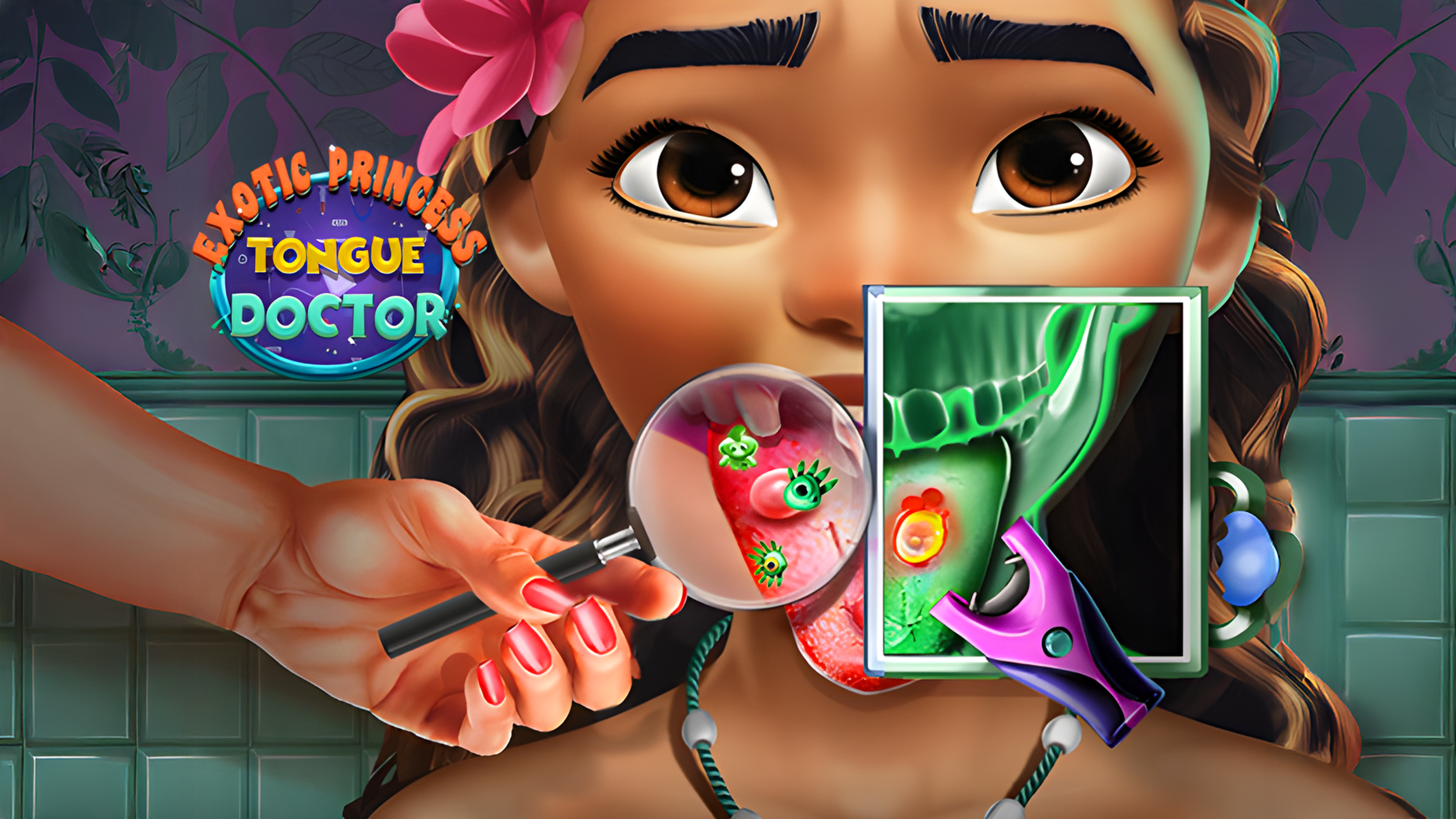 Exotic Princess Tongue Doctor Logo