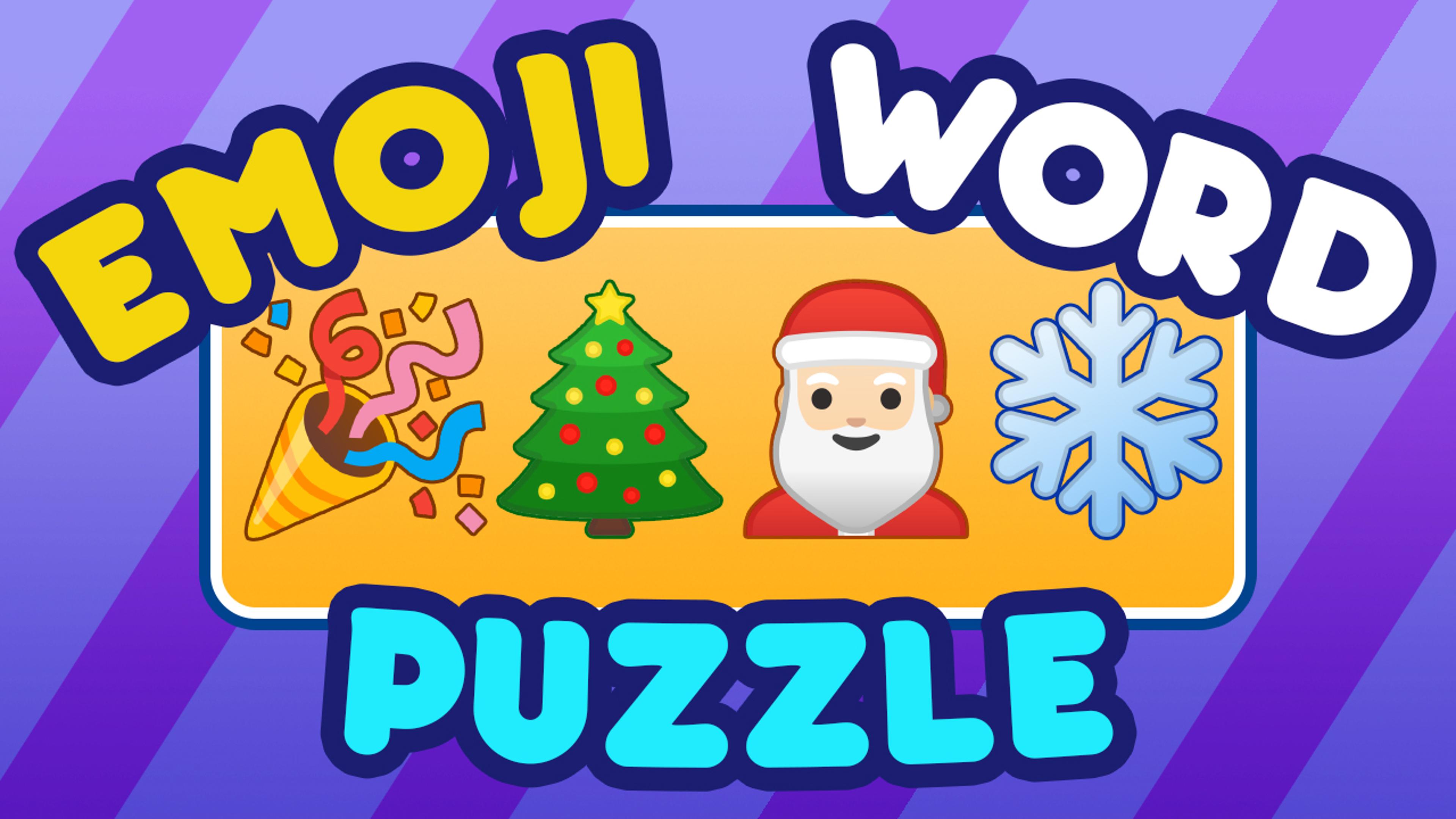 Emoji Word Puzzle Logo